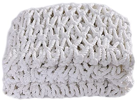 AWSAD Seilnetz Balkon Hunde Katzennetz Nylon-Sicherheitsnetz, Treppenzaun Anti-Fall-Netz, Geländer Schaukel Hängematte Afety Schutznetz Size : 3×6m(10×20ft)