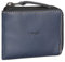 JASLEN - Porte Monnaie Homme Cuir Souple Petit Format - Petit Porte Monnaie Homme - Bourse Porte Monnaie Multi Rangements Anti RFID. Porte Carte Cuir., Bleu Marine-Camel