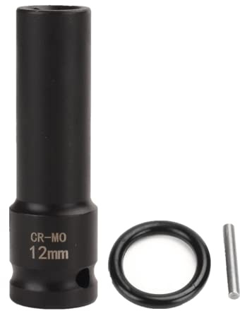 FLZOSPER Douille à choc 6 pans 12 mm de profondeur 12 mm, 42 CR-MO