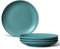 fanquare Juego de 4 Platos de Cena de Porcelana Verde Mate de 25,5 cm, Juego de Platos de Bistec de Cocina, Juego de Vajilla Japonesa para Regalos