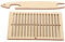 Qcwwy Hölzerner Webstuhl, Holz DIY Handgestrickte Webmaschine Kleiner Webstuhl für Anfänger und Kinder Hölzerner Schoßwebstuhl