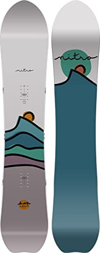 Nitro Snowboards Damen Drop BRD ´23, Allmountainboard, Directional, Cam-Out Camber, All-Terrain