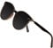 Arjien Vintage Polarisierte Sonnenbrille Damen Herren UV400 Schutz Große Runde Brille mit Ultraleicht TR90 Rahmen