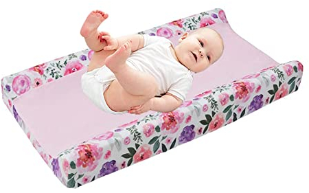 URFEDA Bezug für Wickelunterlage, Bezug für Wickelauflage, Bezug für Wickeltisch, abnehmbarer Bezug, Babyparty