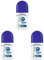 Triple Dry Anti-Transpirant Roll-On, 50 ml, Deoroller gegen starkes Schwitzen, antibakterielles Deodorant für 72 h Schutz, parfümfreies Antiperspirant (Packung mit 3)