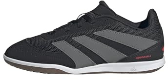 adidas Predator Club Sala Indoor Football Boots Kids Fußballschuhe, core Black/Grey Four/Lucid red, 21 EU