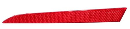INFINAUTO Stoßstangenreflektor hinten links 10,24x1,18 Stoßstangenreflektor Seitenmarkierungsleuchte Nr. 6J4945105 für Seat Ibiza 6J MK- V 2008-2012 Kunststoff Rot Langlebig