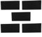 Für Gorenje D9866E SP13 & 429410 Trocknerschwammfilter, kompatibler Ersatzfilter (5 Stück)