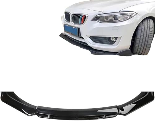 IKQOZPGN Auto Frontspoiler Lippe für BMW X5 5seast E70 2007-2013, Car Frontstoßstange Splitter Diffusor Modifikation Frontschaufel Dekoration Auto Bumper Protector,A-Black