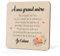 Cadeau Fete des Grand Mere Dessous De Tasse en Bois Cadeau Mamie Cadeaux Grand Mere Cadeaux Fête des Mère pour Mamies Anniversaire Retraite Noel pour Grands-Parents Bonne Fête Mamie Femme