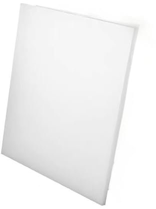 Polycarbonate Plastic Sheets,1pc White PTFE Plastic Sheet, Multifunctional PTFE Plastic Sheet, Thin Rigid Plastic Sheet White, Sheet Plastic White(120 * 120MM*8MM)(100 * 150MM*20MM)