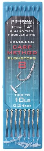 Drennan 4 Carp Method Pushstop Hook Plates: 8 To 10lb