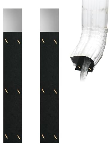 Kixolazr Gutter Noise Dampener | Rain Noise Downspout Drip Silencer | Sturdy 2 Pack Drainage Ditch Dampener for Outdoor, Park, Backyard, Patio