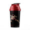 Player Ammo X BAKI | Officially Licensed Limited Edition 600ml Full-Colour Shaker | Made in the UK | BPA-Free Mixer Bottle with Mesh System for Smooth Mixing (Red)