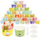 Générique Bols de Crème Glacée en Papier, Lot de 35 gobelets à glace en papier jetables pour aliments chauds ou froids (60)