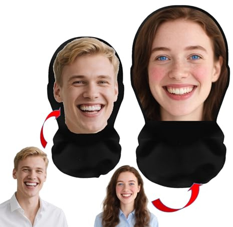 Personalisiert Maßgeschneiderte realistische Gesichtsmaske für Erwachsene,wiederverwendbar, 3D-gedruckt Perfekt für Halloween,Streiche als verrücktes Geschenk,Erhältlich als Netzmaske Promi-Masken
