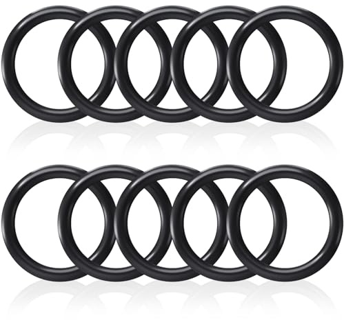 Soulchen 5 Pairs Black Peacock Stirrup Safety Rubber Rings - Durable Replacement Bands for Equestrian Riding