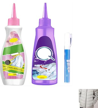 Active Enzyme Laundry Detergent with Stain Remover and Pen,Activee Enzyme Laundry Detergent,Active Enzyme White Shirt Guardian,Stubborn Stain Cleaner Oil Remover
