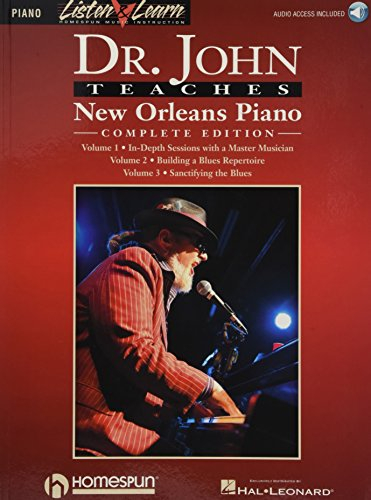 Dr. John Teaches New Orleans Piano - Complete Ed.. Enthält Online-Audio: Complete Edition (Piano: Listen & Learn)