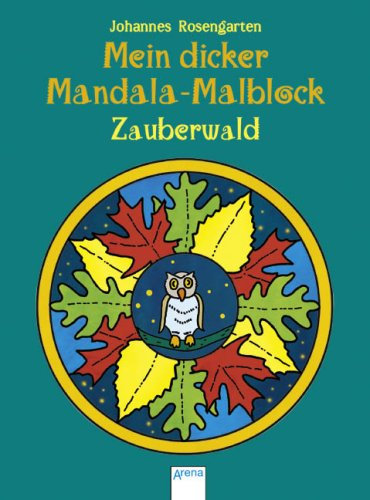Mein dicker Mandala-Malblock - Zauberwald