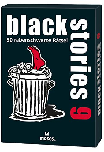 moses. black stories 9 | 50 rabenschwarze Rätsel | Das Krimi Kartenspiel
