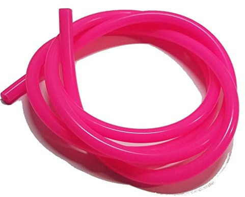 BSP Fluorescent Solid Pink Silicone RC Nitro Glow Fuel Line Tube Pipe 1 Meter