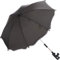 Fillikid Sonnenschirm für Kinderwagen Buggy und Jogger mit UV SCHUTZ (50) Baby Kind Schirm (Grau)
