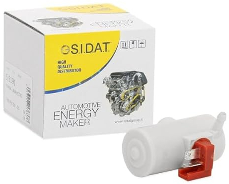 SIDAT 5.5191 Waschwasserpumpe, Scheibenreinigung Spritzwasserpumpe, Scheibenwischerpumpe, Scheibenwaschpumpe