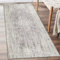 ReaLife Maschinenwaschbar Teppich Läufer - Wohnzimmer Schlafzimmer Badezimmer Küche Flur Büro - rutschfest Kurzflor Premium-Fleckenbeständig - Boho Landhaus Vintage - Ola - Beige - 75 x 180