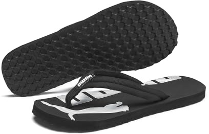Puma Athletic/Sport Leisure Shoe Epic Flip V2 Jr, Puma Black-Puma White, 360288-30, 38 EU