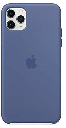 Apple Silicone Case (for iPhone 11 Pro Max) - Linen Blue