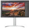 LG Electronics UltraFine™ 27UP85NP-W Ecran PC 27' - dalle IPS résolution UHD 4K (3840x2160), 5ms 60Hz, DisplayHDR™400, DCI-P3 95%, pied réglable, USB-C (90W), haut-parleurs, étalonnage des couleurs