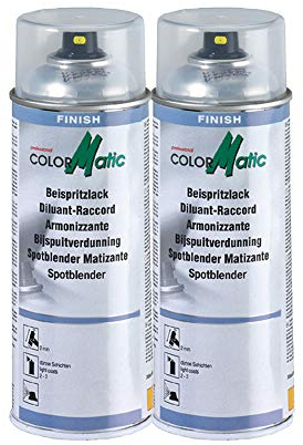 COLORMATIC 2X Beispritzlack Beilackierung Spot Repair Spotblender 114229 400Ml
