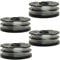 OrangeClub Doppelfadenspule Fadenspule Rasentrimmer Spule Ersatz für Parkside Akku Rasentrimmer PRTA 20-Li C3 IAN351753 (4pcs)