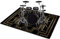 QQDD Drum-Teppich Schlagzeugteppich Trommel Schallschutz Teppich rutschfeste Matte für E Drum Schlagzeug Elektronisch Snare Teppich Snare Drum Musikinstrumente Schalldicht Teppiche (80CM - 200CM)