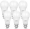EDISHINE 6 Pcs Bayonet Light Bulb, 100W Equivalent, Warm White 2700K, 14W 1521LM B22 LED Bulbs, A60 Energy Saving Light Bulbs for Lamps, Bathroom Light Bulb, LED Lights for Bedroom, Non-dimmable