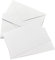 ARKRAFT Karten & Umschläge 14x9cm Kartenhüllen 200er Set 100 Umschläge + 100 Karten (200er Set, weiß)