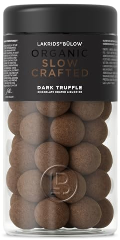 LAKRIDS BY BÜLOW - Dark Truffle - 265g - Slow Crafted Bio-Lakritze umhüllt von Schokolade