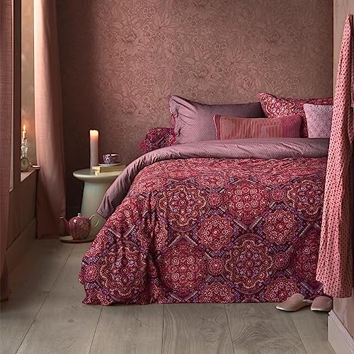 Pip Studio Bettwäsche Il Mosaico Dark red 1 Bettbezug 155 x 220 cm + 1 Kissenbezug 80 x 80 cm