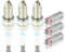 3x Original NGK DCPR8EKP Zündkerze Kompatibel mit 3er Coupe E46 M3 3.2L 2003-2006 Z4 Coupe E86 M 3.2L 2006-2008 Z4 Roadster E85 M 3.2L 2006-2008