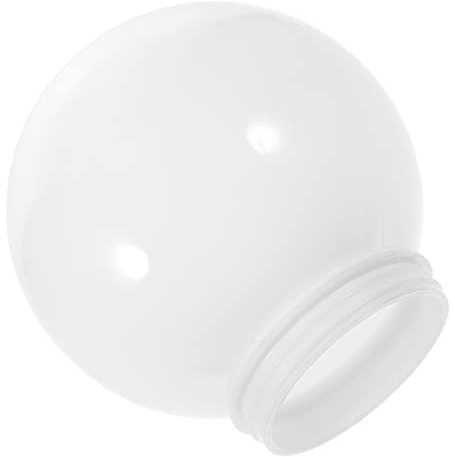 ABOOFAN Ball Lampshade Light Glass Globe Lamp Shade Wall Lamp Chandelier Lamp Shade Lifht Pendant Lamp Shade Replacement Floor Bowl Fan Ceiling Table Small Acrylic White Candlestick Column