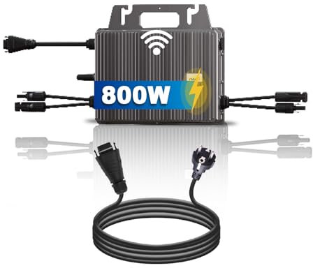 Solar-Hook® TSUN Wechselrichter 800W TSOL-MS800 Photovoltaik WiFi Mikrowechselrichter für Balkonkraftwerk