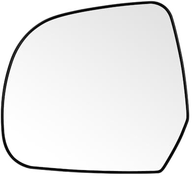 SENZEAL Wing Mirror Glass Heated Left Passenger Side for Nissan Micra K13 2010-2017 Leaf 2010-2012 Dacia Duster 2010-2013 Lodgy Dokker 2012-2021 (Left)