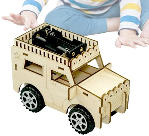 3D puzzlee Rennwagen Modellbau Auto Aus - Holzpuzzle Modellbausatz Basteln Für Erwachsene Und Kinder | Präziser Holzbausatz Für Modellbau-Fans, Nachhaltiges Bastelprojekt Für Kinder
