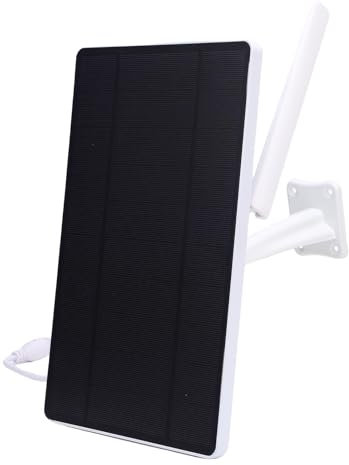 Garsent 10W Solar WiFi Extender Signal Booster Outdoor, 150M Long Range, 2.4GHz WiFi Repeater with Solar Panel & (US)