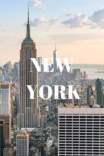 NEW YORK: City Notebook, Journal, Diary (110 Pages, Line, 6 x 9)