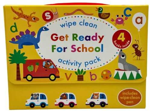 Get Ready For School - Wipe Clean Activity Pack