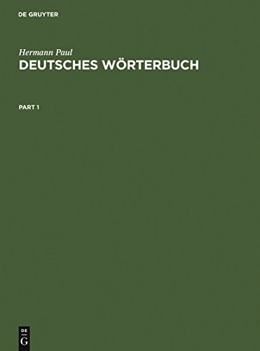 Deutsches Wörterbuch: Bedeutungsgeschichte und Aufbau unseres Wortschatzes