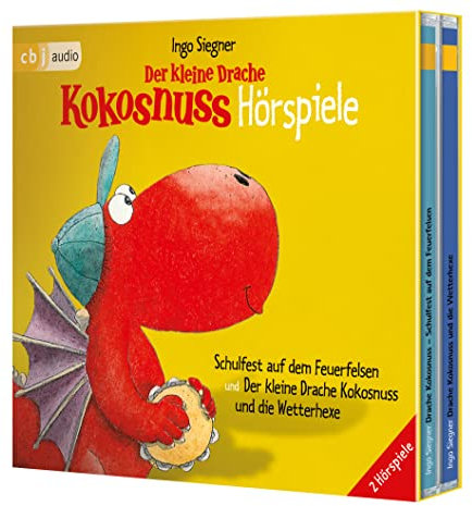 Der kleine Drache Kokosnuss - Hörspiele: Der kleine Drache Kokosnuss - Schulfest auf dem Feuerfelsen - Der kleine Drache Kokosnuss und die Wetterhexe - (Hörbuch Sonderausgaben, Band 1)