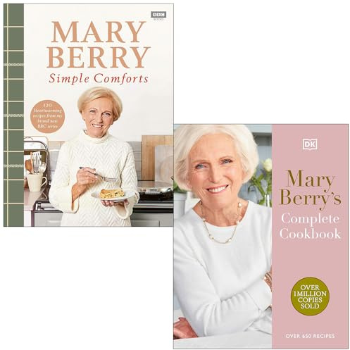 Mary Berry 2 Books Collection Set (Mary Berry's Complete Cookbook: Over 650 recipes and Mary Berry's Simple Comforts)